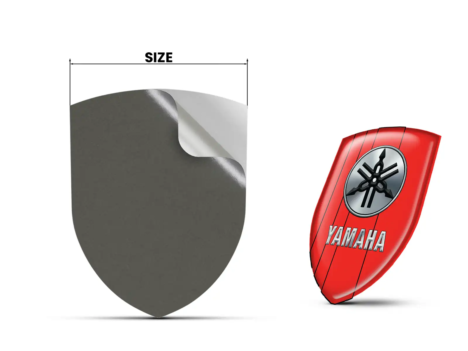 Yamaha Stickers Pare-Chocs Perso Style Max Pro Résistant